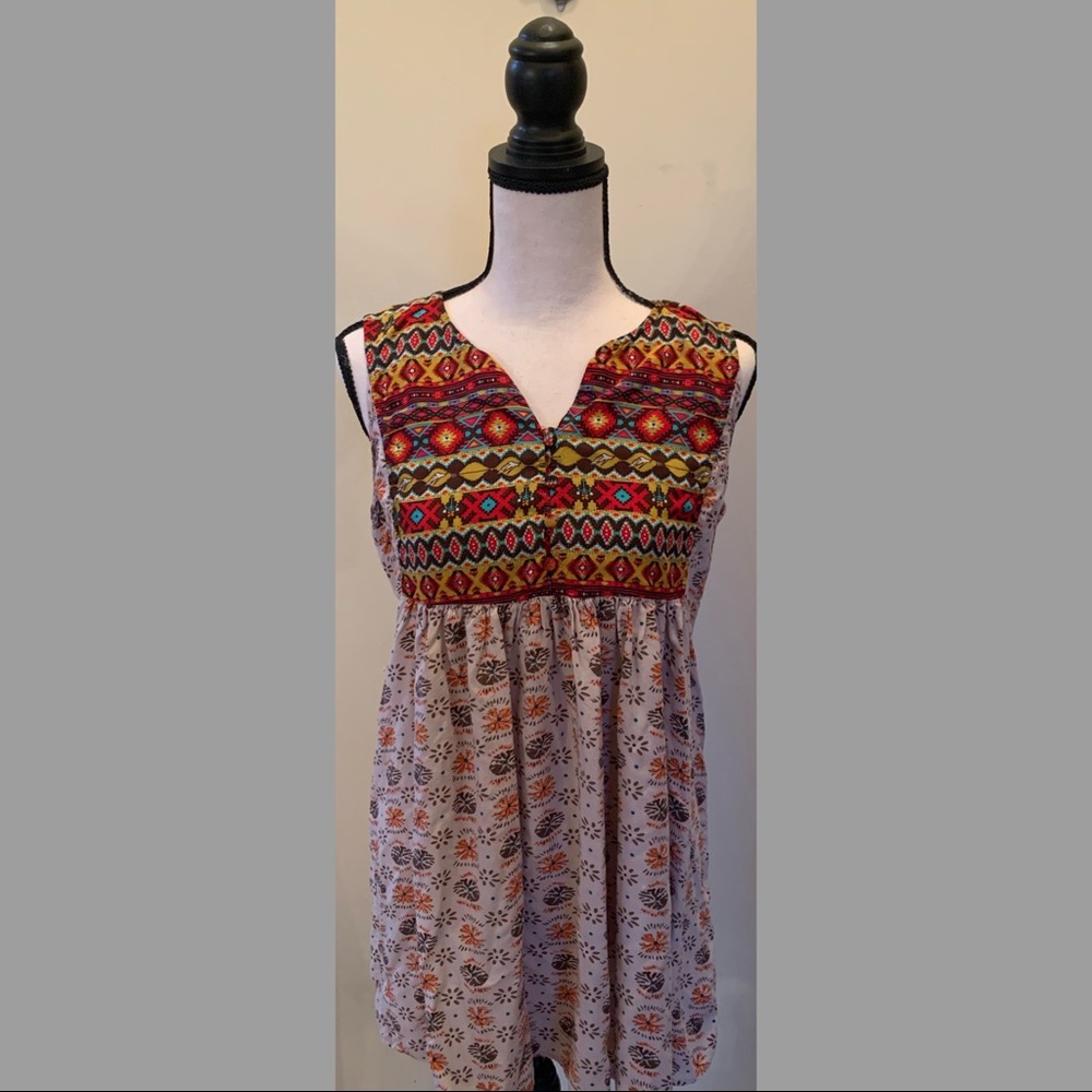 Umgee USA tunic Top sleeveless
